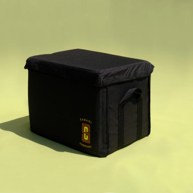 Black Bag with Black Trim